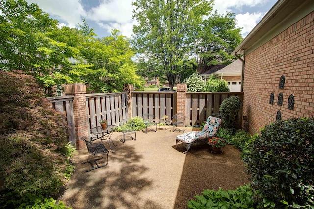 view of patio
