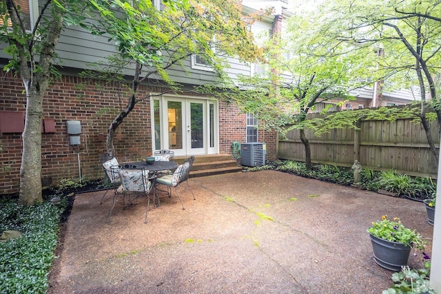 6932 Midhurst Rd Unit 6932, Memphis, TN 38119 - view of patio featuring french doors