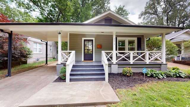 3573 Galloway Ave, Memphis, TN 38122 - view of front of home with covered porch