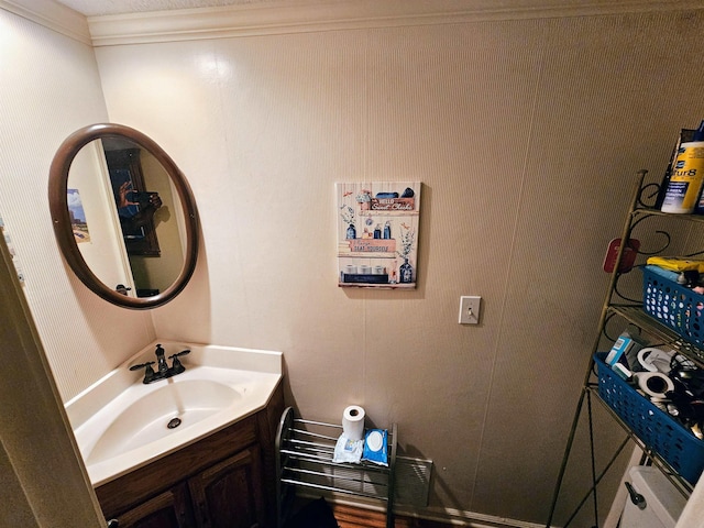 1212 Bristol Dr Unit 1212, Memphis, TN 38119 - bathroom featuring ornamental molding and vanity
