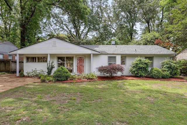 5305 Brantford Ave, Memphis, TN 38120 - ranch-style home featuring a chimney