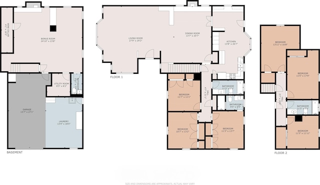 6196 Ivanhoe Cv, Bartlett, TN 38134 - property floor plan
