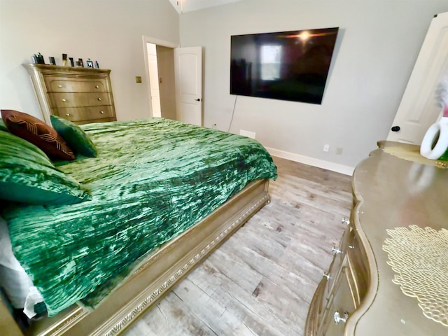 1210 Sanbyrn Dr, Cordova, TN 38018 - bedroom with wood finished floors and baseboards