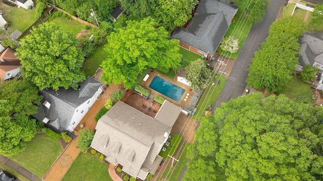 185 Alexander St, Memphis, TN 38111 - drone / aerial view