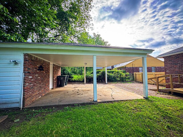 4486 Mayo Ave, Memphis, TN 38128 - view of car parking with a carport