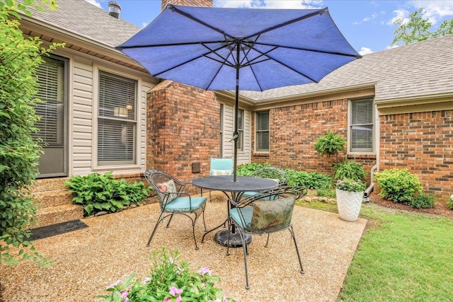 8570 W Park Trail Dr, Germantown, TN 38139 - view of patio with outdoor dining space
