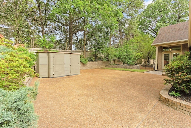 7475 Willey Rd, Germantown, TN 38138 - view of yard featuring fence and a patio