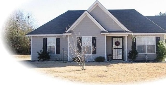 view of ranch-style house