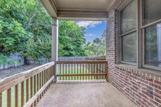 1235 Gimel Ln, Cordova, TN 38016 - view of patio featuring a fenced backyard