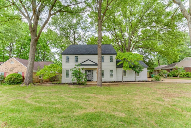 7238 Mcvay Rd, Germantown, TN 38138 - view of front facade with a front lawn