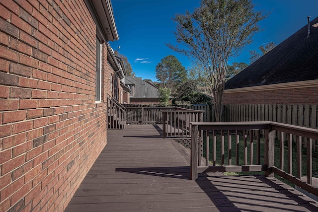 8451 Donegal Cv, Germantown, TN 38139 - view of wooden terrace