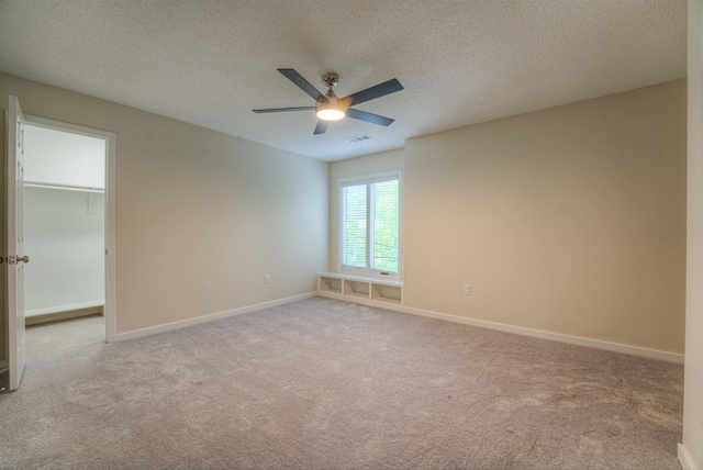 1823 Allenby Green Dr Unit 6, Germantown, TN 38139 - unfurnished room with carpet flooring, a textured ceiling, ceiling fan, and baseboards