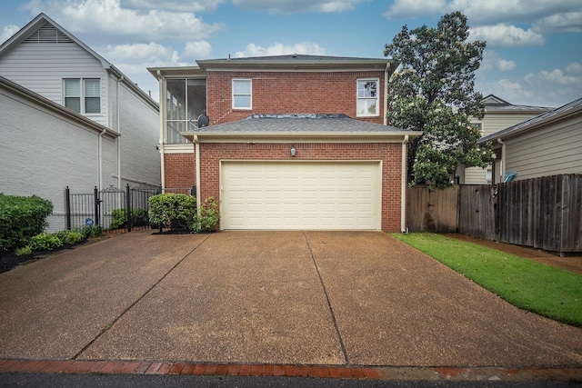 1060 Island Dr, Memphis, TN 38103 - traditional-style house with brick siding and concrete driveway