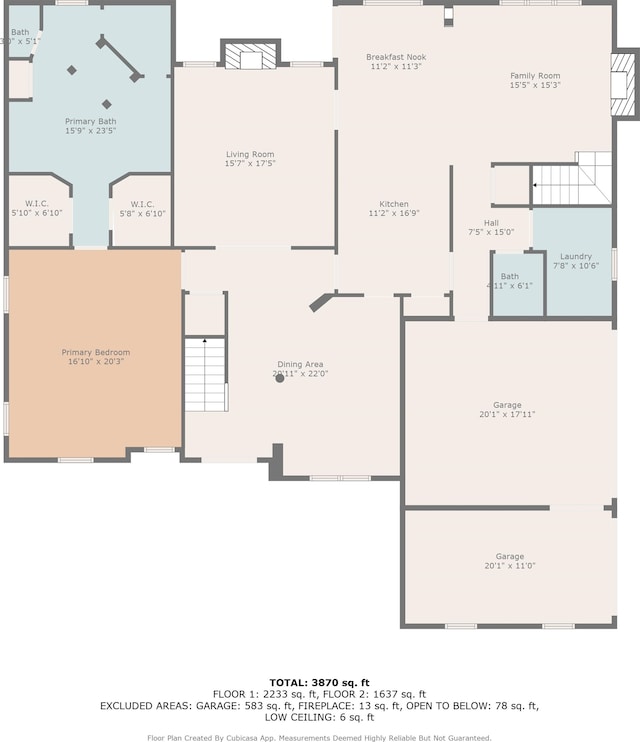 546 Township Cv, Collierville, TN 38017 - property floor plan