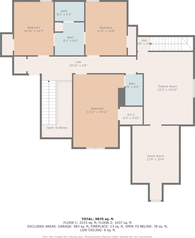 546 Township Cv, Collierville, TN 38017 - home floor plan
