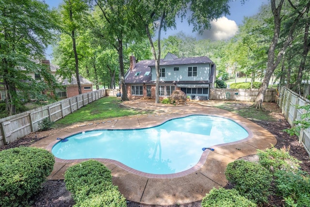 1625 Autumn Tree Cv, Memphis, TN 38016 - view of pool