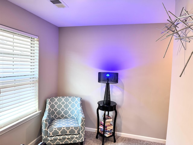 10156 Amberton Cv, Cordova, TN 38018 - living area with healthy amount of natural light, carpet, and baseboards
