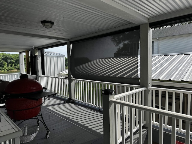 552 Catfish Ln, Crump, TN 38327 - view of deck
