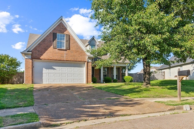 1168 E Red Fern Cir, Cordova, TN 38018 - traditional home featuring brick siding, driveway, and a garage