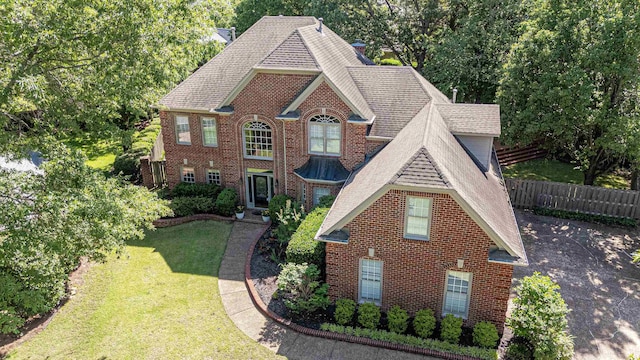 10223 Poston Oaks Cir, Collierville, TN 38017 - colonial home with brick siding and roof with shingles