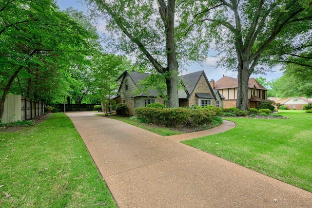 2349 Riverdale Rd, Germantown, TN 38138 - view of front facade with driveway and brick siding