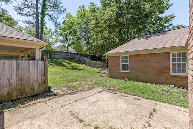 7617 Hollow Fork Rd, Germantown, TN 38138 - view of yard with a patio area