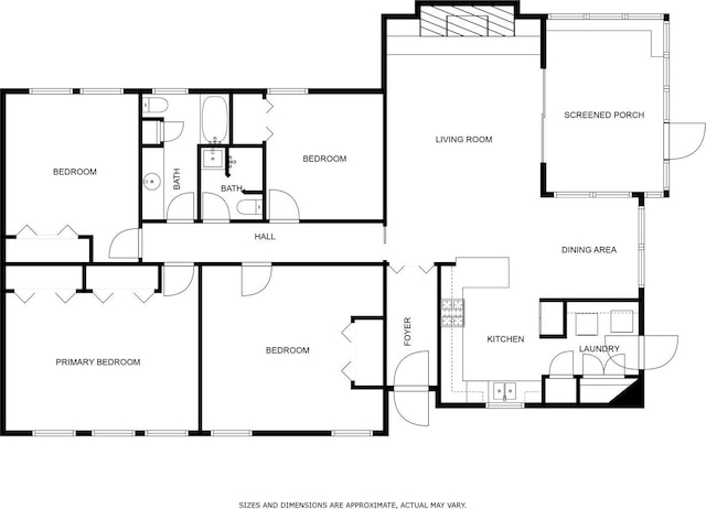5796 N Foxburrow Cir, Memphis, TN 38115 - property floor plan