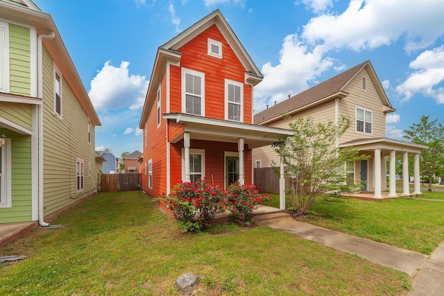 631 Peyton Cir, Memphis, TN 38107 - traditional-style house with covered porch