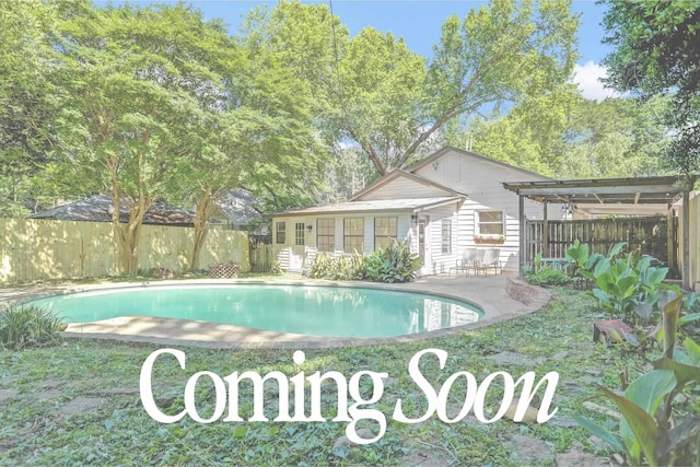 1995 Walker Ave, Memphis, TN 38104 - view of swimming pool featuring a fenced backyard and a patio
