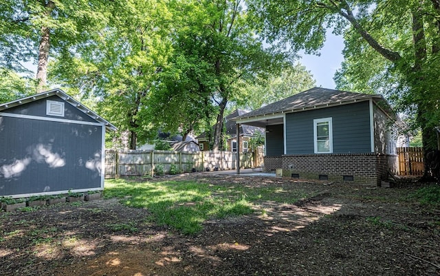2046 Courtland Pl, Memphis, TN 38104 - view of fenced backyard