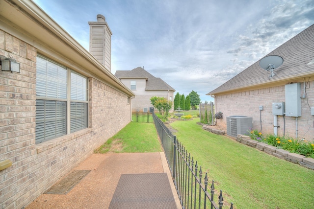 130 Pinehurst Dr, Oakland, TN 38060 - view of yard featuring central air condition unit