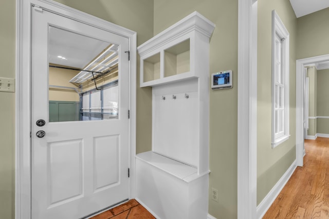 99 Red Acres Pl, Memphis, TN 38111 - mudroom with baseboards and wood finished floors