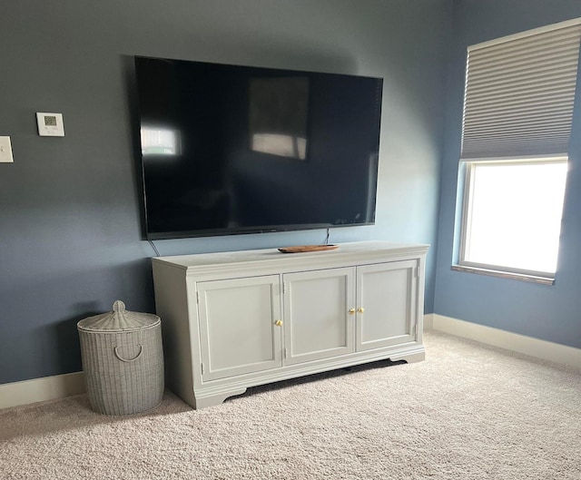 5510 Rams Horn Dr, Millington, TN 38053 - detailed view of carpet flooring and baseboards