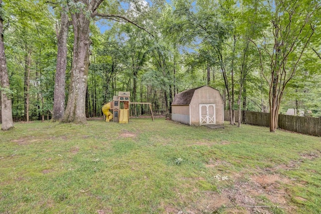 8955 Clair Douwie Cv, Bartlett, TN 38133 - view of yard with a playground