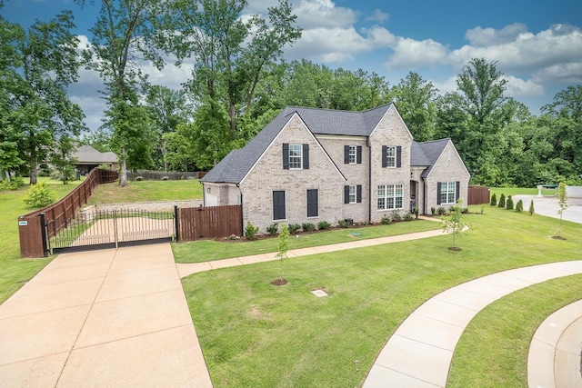 128 Loch Haven Cv S, Atoka, TN 38004 - view of front of house featuring a gate and brick siding