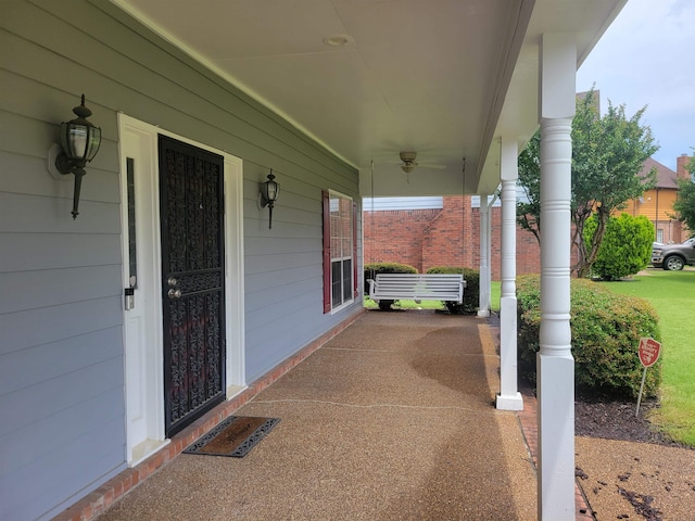 3659 Stonetrace Cir, Bartlett, TN 38135 - view of covered porch
