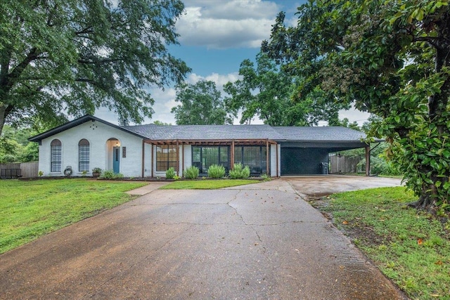 268 Tara Cv, Hernando, MS 38632 - single story home with an attached carport and driveway