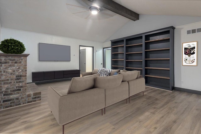 268 Tara Cv, Hernando, MS 38632 - living area featuring ceiling fan and wood finished floors