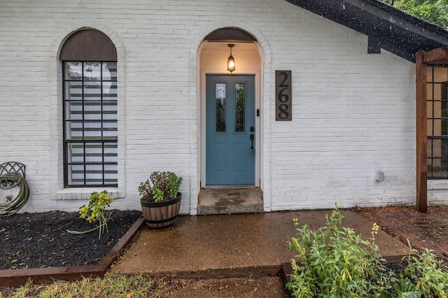 268 Tara Cv, Hernando, MS 38632 - entrance to property with brick siding