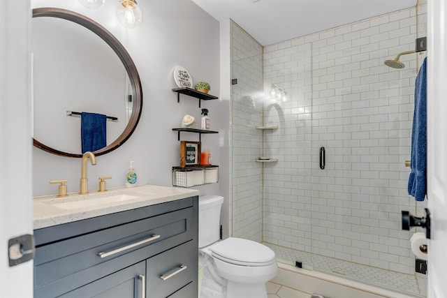 12262 Kathleen Cv, Arlington, TN 38002 - full bath with a shower stall, vanity, and toilet
