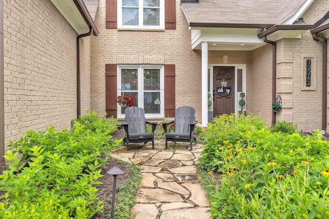 12262 Kathleen Cv, Arlington, TN 38002 - entrance to property with brick siding and a patio