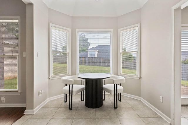 9071 E Tefall Cv, Cordova, TN 38016 - dining room featuring healthy amount of natural light and baseboards