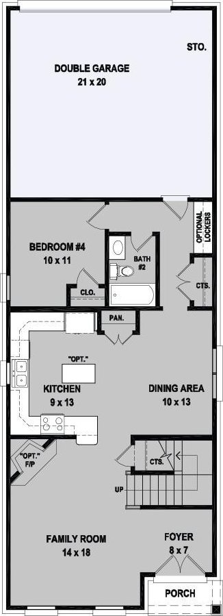 8675 Colleton Way, Cordova, TN 38018 - home floor plan