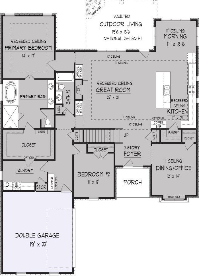 9600 Grays Hollow Dr S, Cordova, TN 38018 - property floor plan