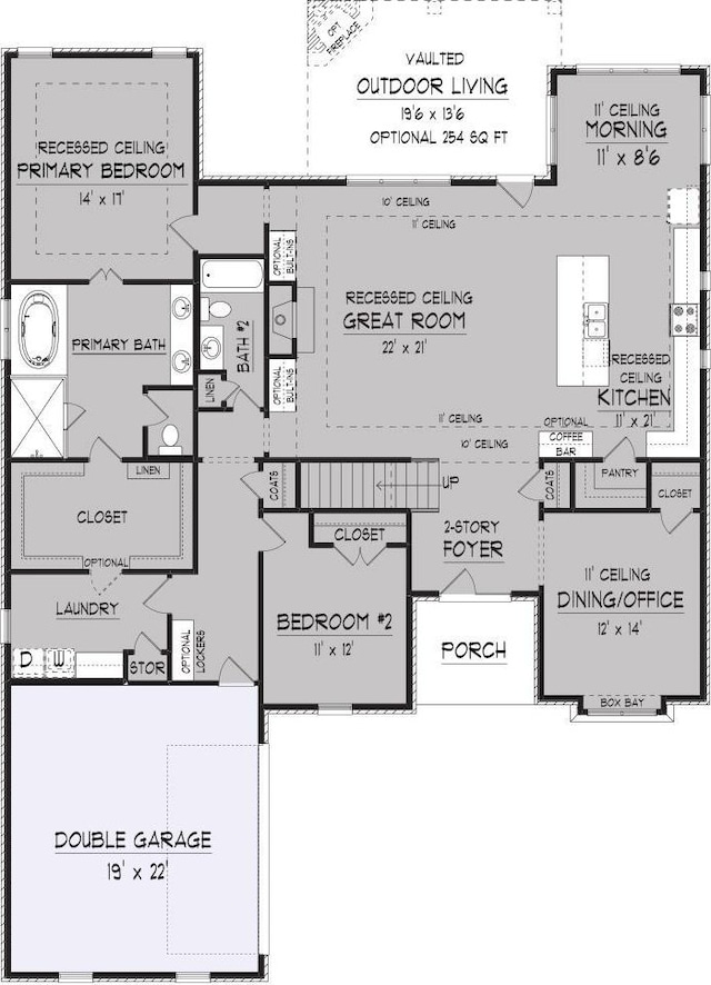 9600 Grays Hollow Dr S, Cordova, TN 38018 - property floor plan