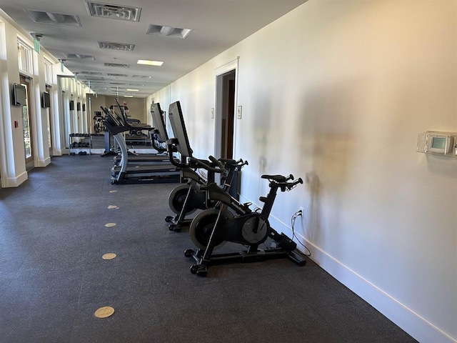 90 Endless View Rdg, Savannah, TN 38372 - gym with baseboards