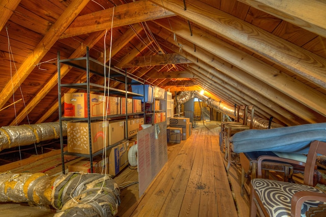 4834 Welchshire Ave, Memphis, TN 38117 - view of unfinished attic