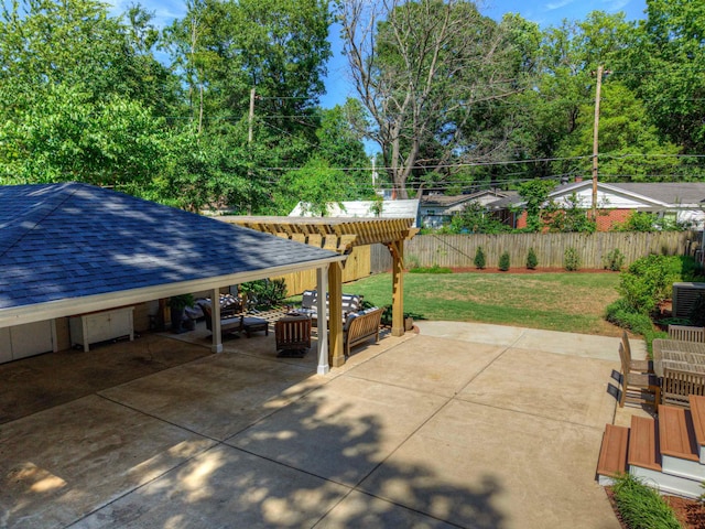 4834 Welchshire Ave, Memphis, TN 38117 - view of patio with cooling unit