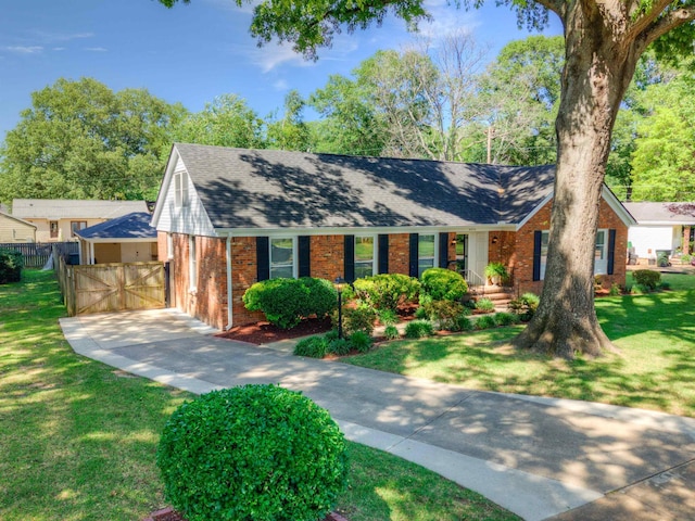4834 Welchshire Ave, Memphis, TN 38117 - view of front of property with brick siding and a shingled roof