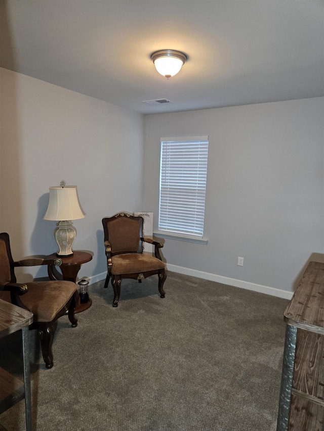 7898 Park Valley Dr, Southaven, MS 38671 - sitting room with carpet floors and baseboards